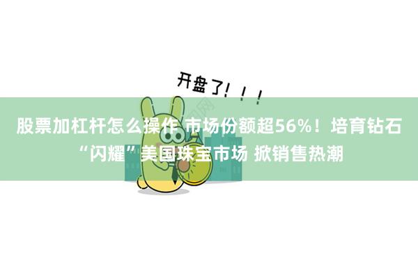 股票加杠杆怎么操作 市场份额超56%！培育钻石“闪耀”美国珠