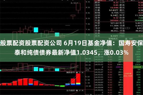 股票配资股票配资公司 6月19日基金净值：国寿安保泰和纯债债券最新净值1.0345，涨0.03%