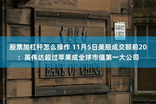 股票加杠杆怎么操作 11月5日美股成交额前20：英伟达超过苹果成全球市值第一大公司