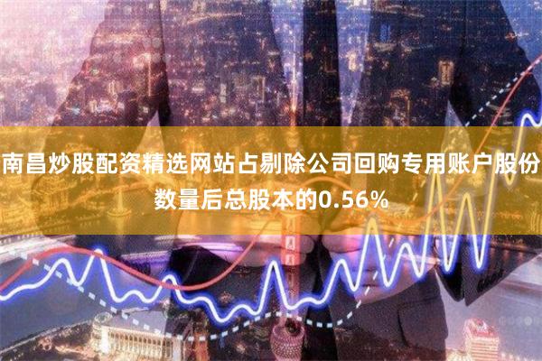 南昌炒股配资精选网站占剔除公司回购专用账户股份数量后总股本的
