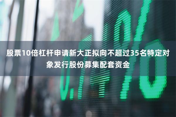 股票10倍杠杆申请新大正拟向不超过35名特定对象发行股份募集