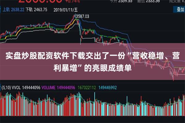 实盘炒股配资软件下载交出了一份“营收稳增、营利暴增”的亮眼成